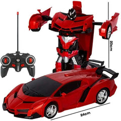 2 in 1 Electric RC Car Transformation Robots Children Toys
