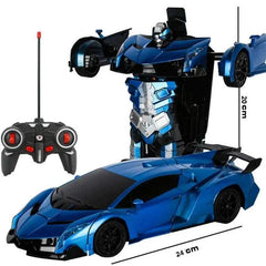 2 in 1 Electric RC Car Transformation Robots Children Toys