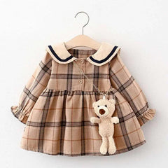 2022 Fall Newborn Baby Girl Dress Clothes