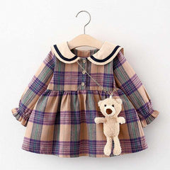 2022 Fall Newborn Baby Girl Dress Clothes