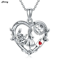 Alice Wonderland Trendy Necklace