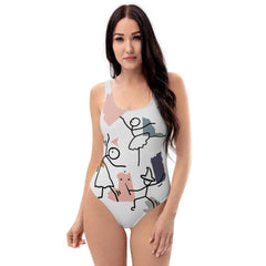 All printed One-Piece Swimsuit
