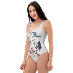 All printed One-Piece Swimsuit
