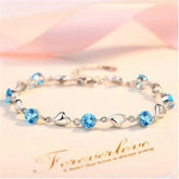 Fashionable Sweet Heart Shape Zircon Bracelets