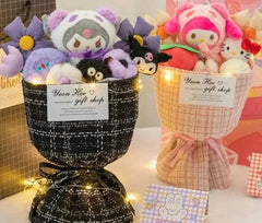 Anime Flower Bouquet Cartoon Doll Toys Gift