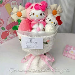 Anime Flower Bouquet Cartoon Doll Toys Gift