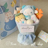Anime Flower Bouquet Cartoon Doll Toys Gift