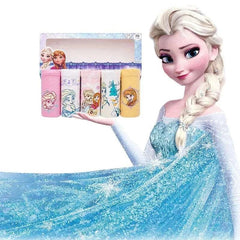 5Pcs/Box Cartoon Girls Underwear Panties For 1-14Y