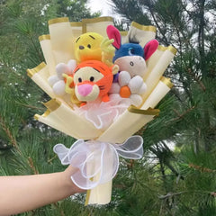 Cartoon Handmade Flower Bouquet Toys for Gifts