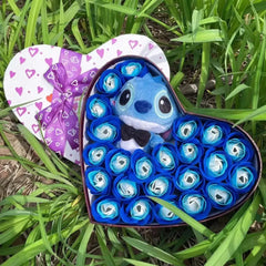 Cartoon Lilo Stitch Plush Doll Toys Rose for Gifts