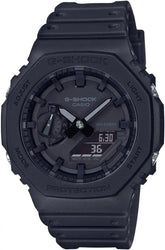 Casio Men's G-Shock Duo Slim Analog-Digital Watch, Black Face, Black Band