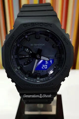 Casio Men's G-Shock Duo Slim Analog-Digital Watch, Black Face, Black Band