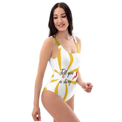 Colourful print One-Piece Swimsuit