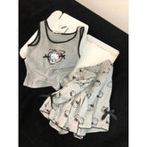 Cute Cartoons Girl's Pajamas 2 Piece Sets