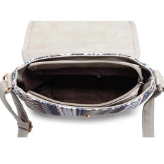 Design Women Shoulder Bag Vintage Hollow Out Crossbody Bag Pu Leather