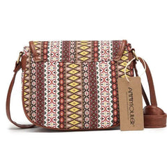 Design Women Shoulder Bag Vintage Hollow Out Crossbody Bag Pu Leather