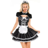 Fraulein France Cook Maid Costume Cosplay Party Dress