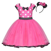 Girls Cartoon Children Summer Casual Dress