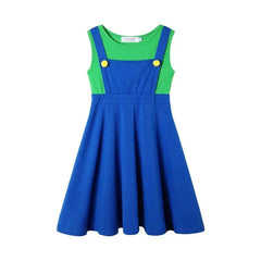 Girls Princess Style Summer Dress