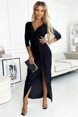 Glitter Maxi Evening dress