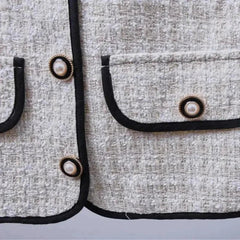 High Quality Small Fragrance Tweed Suit For Women