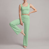 High Grade Lace Stitching Sports Two Piece Set