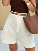 Casual High Waist Loose Solid Color Pants