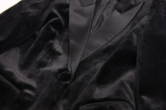 Autumn Velvet Women Ostrich Feather Jacket