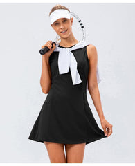Casual One-Piece Tennis Dress