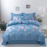 Flower Printing Cotton Bedding Sets