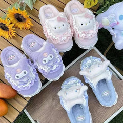 Cute Non-Slip Warm Cartoon Winter Slipper for Gift