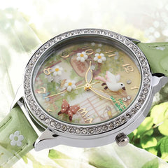 Fashion Ladies Luxury Hand-made Quartz Wristwatches