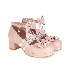 Cute Bear Lolita girls shoes