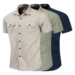 Fashion Mens Casual Business Shirt