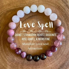 Classic Natural Stone Wealth Love Lucky Bracelet