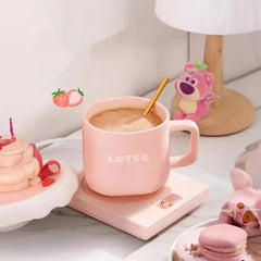 Bear Lotso Mug With Hand Cartoon Set Cup for gift