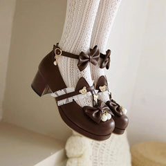 Cute Bear Lolita girls shoes