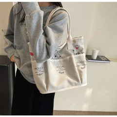 Cartoon fashion tote shoulder bag