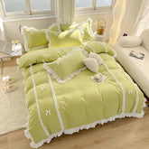 Fashionable Princess Style Lace Bedding Sets