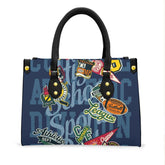 Fashionable Designed Women's Tote Bag With Black Handle