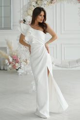 Elegant One Shoulder Classic Long dress