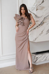 Elegant One Shoulder Classic Long dress