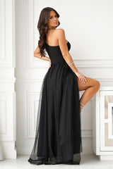 Elegant Stiffened Top Long dress
