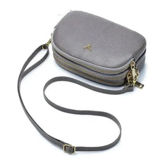 Chic Leather Mini Sling Bag