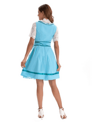 German Munich Oktoberfest Women's Printed Beer Dress