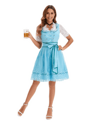 German Munich Oktoberfest Women's Printed Beer Dress