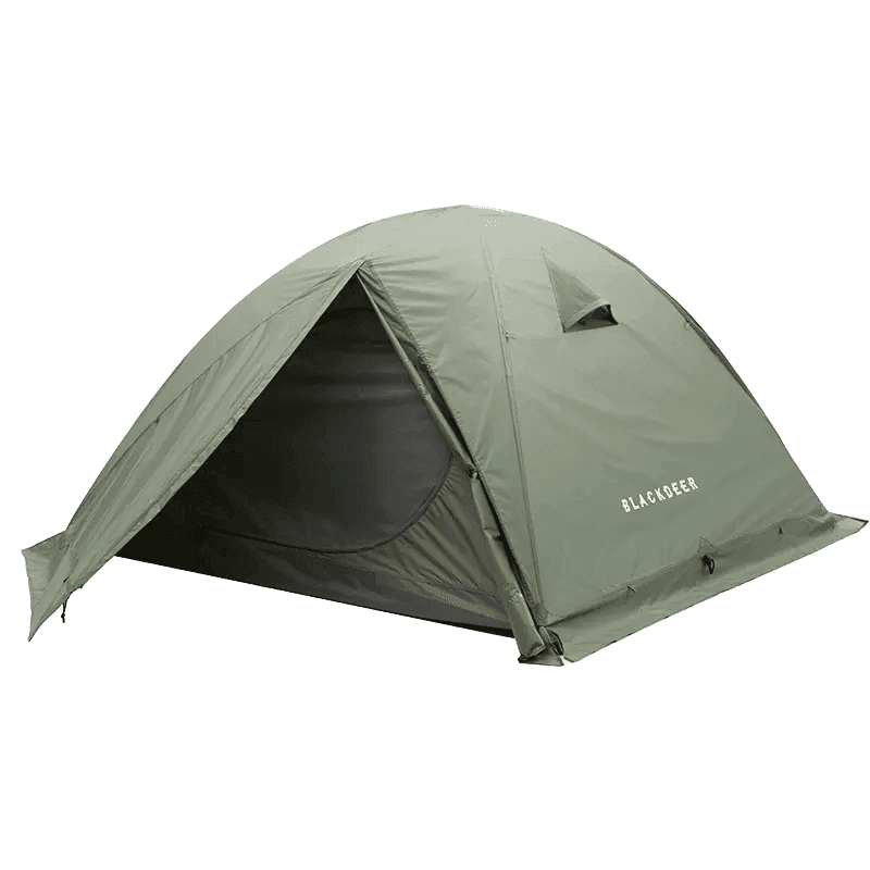 2-3 People Backpacking Tent Outdoor Camping 4 Season Winter Skirt Tent Double Layer Waterproof