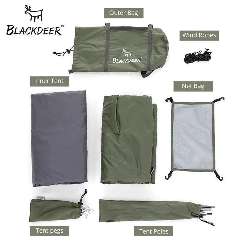 2-3 People Backpacking Tent Outdoor Camping 4 Season Winter Skirt Tent Double Layer Waterproof