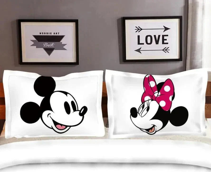 2Pcs Mickey Mouse soft Pillowcases