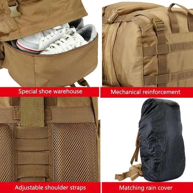 70L Large Capacity Backpack Travel Bag